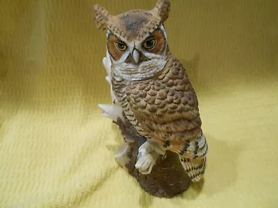 Great Horned Owl 1986 Hamilton Collection Maruri Majestic Owls Of The Night  • $48