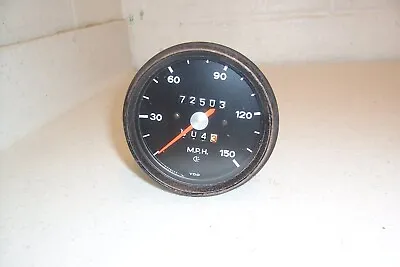 1974 1975 1976 74 75 76 Porsche 914 Vdo 150 Mph Speedometer W/trip Set Original • $195