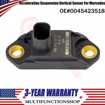 Acceleration Suspension Vertical Sensor 0045423518 A0045423518 For Mercedes-Benz • $18.88