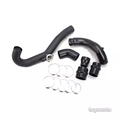 Rev9 Intercooler Charge Hard Pipe Kit Black For Mustang EcoBoost 2.3 Turbo 15-23 • $175