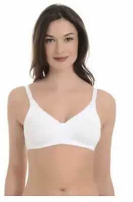 La Leche League Cool & Comfortable Maternity Nursing Bra - White -  40C FREE  SH • $14.77