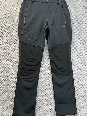 Mens Ski Hiking Pants Size Medium Softshell Snow Outdoor Sports Trousers WEI-TEX • $18.85