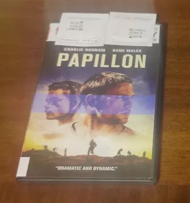 Papillon DVD Like New Ex Library Charlie Hunnam Rami Malek • $7.99