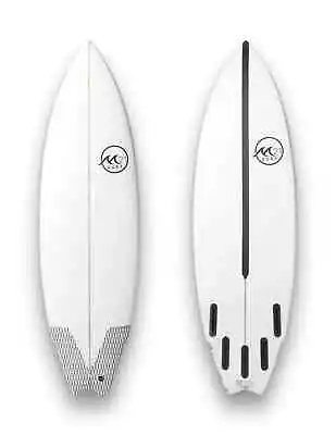 6'4  X 22  X 2.8  41L Daily Driver Performance Shortboard Surfboard Epoxy • $750