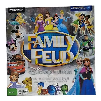 Family Feud Disney Edition Family Fun Board Game 2016 Imagination • $24.95
