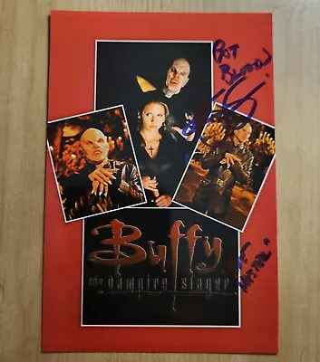 Mark Metcalf Buffy The Vampire Slayer Hand Signed 4x6 Autograph Photo Original • $12.99