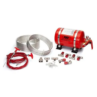 FEV 3.5Ltr FIA Approved AFFF Mechanical Fire Extinguisher Kit Race/Circuit/Rally • £349.51