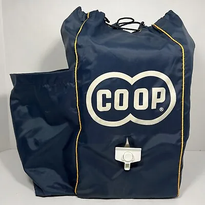 Rare Vintage CO-OP Cooler Water Dispenser Jug In Carrying Bag • $45