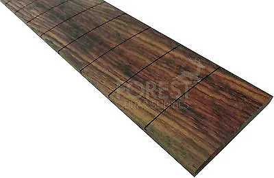 Indian Rosewood Guitar Fretboard Fingerboard 25.5   Ibanez Slotted R17   • $60.19