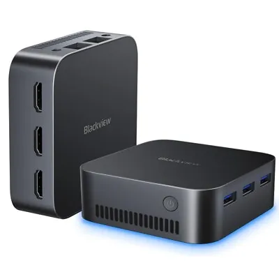 Blackview MP80 Mini PC 12th 16GB LPDDR5 512G SSD 2.4/5G WiFi 4K UHD Home Office • $205.99