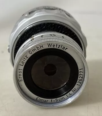 LEITZ Leica M Elmar  F=9cm 1:4 Collapsible Lens • $220