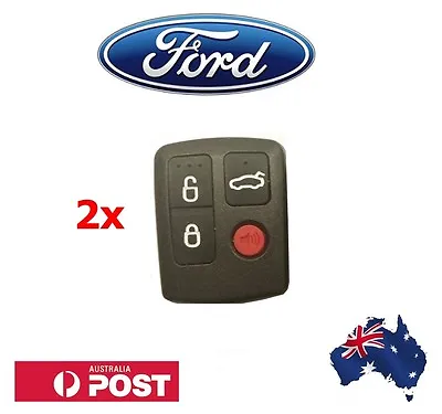 2 X Ford Remote BA/BF Falcon Sedan/Wagon Keyless Car Remote 4 Button Keypad • $19.95