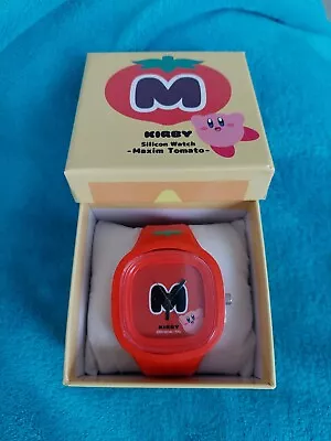 New Nintendo Licensed Silicone Kirby Watch Maxim Tomato Japan Import Claw Prize • $39.99