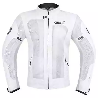 Motorcycle Mesh Jacket Riding Air Biker Men Jacket CE Armored Breathable Summer • $69.99