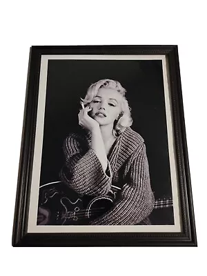 Decoration Poster Print With Frame Room Art Marilyn Monroe Photo  • $23