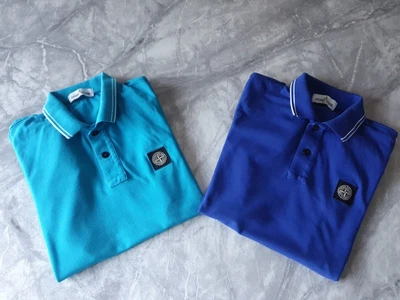 £50 • Buy Stone Island Junior 2 Polo  Shirts Tops Age 14years 164cm Genuine