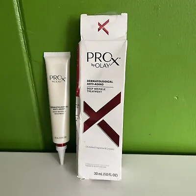(1) OPEN BOX Olay Pro X PROX Anti Aging Deep Wrinkle Treatment 1.0 Fl. Oz. NEW • $222.62