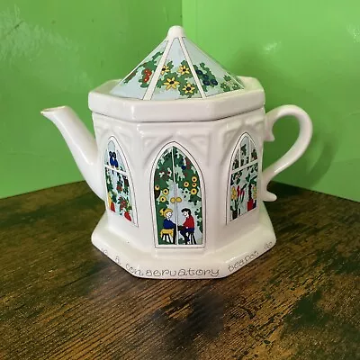 Vintage Wade English Life Teapot ‘A Conservatory Teapot’ • £9.99