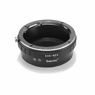 $21.55 • Buy Selens Metal Adapter Ring Fr Canon EOS EF EF-S Lens To Sony E Mount NEX A7 A6000