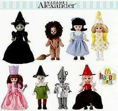 2007 Madame Alexander The Wizard Of Oz Mcdonalds Happy Meal Toys - U Pick • $13.99