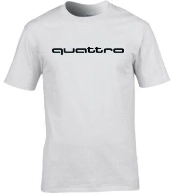 £13.99 • Buy Audi Quattro Car Logo Premium Cotton T-shirt