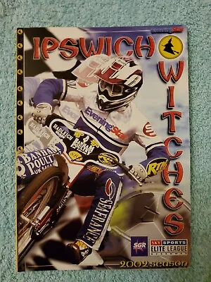 IPSWICH SPEEDWAY 2002 WITCHES V COVENTRY BEES. 25th APRIL. 6th MEETING • £3