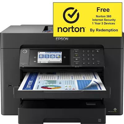 Epson WorkForce WF-7840DTWF A3+ Inkjet Printer Multifunction ( TATTY BOX ) • £215.95