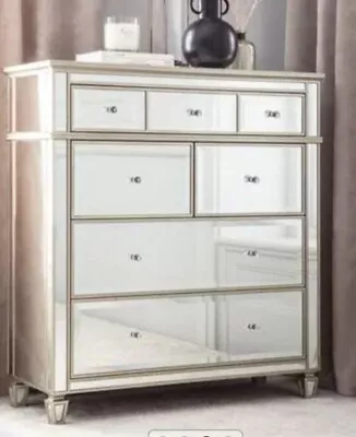 £36 • Buy Next Fleur Mirror Drawer Chest - Used 