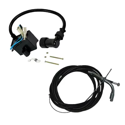 CDI Ignition Coil&Throttle Cable Clutch Cable For 66/80cc Engine Motorized Bike • $11.99