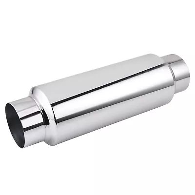 2.5  Inch Diesel Muffler Inlet / Outlet 30  Overall Performance Exhaust SS • $64.99