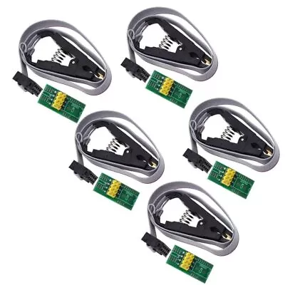 5pcs Programmer Testing Clip SOP8 SOP SOIC 8 SOIC8 DIP8 DIP 8 Pin IC Test Clamp • $20.55