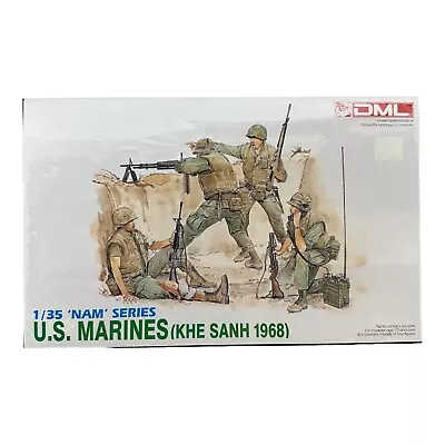 DML #3307 U.S. MARINES (KHE SANH 1968) 1/35 SCALE Nam Series New & Sealed • $25.97