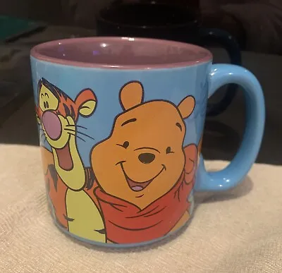 DISNEY Winnie The Pooh Tigger  Mug  Blue/ Purple NEAR NEW . 3-5” • $18.92