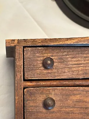 Mini Chest Of Drawers Oak Three Drawers With Drawer Pulls • $50