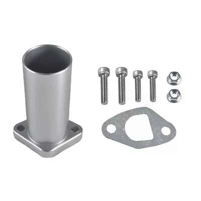 VM24 Silver Intake Pipe For 212cc GX200 Pwk24 Mikuni Carburetor Go Kart • $16.59