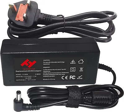 TAYINPLUS 19V 3.42A 65W Laptop Charger For Asus N17908 V85 X550 X555l K52 K53... • £15.99