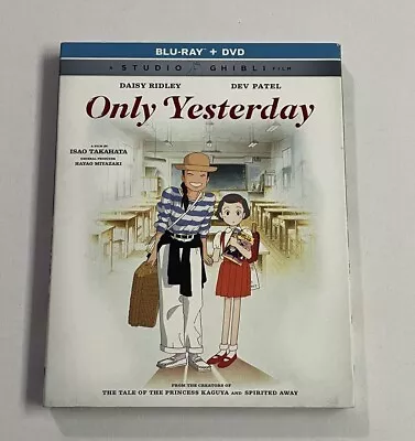 Only Yesterday (1991) GKids 2016 Blu-ray+DVD NEW W/slipcase Studio Ghibli Film • $21.99