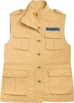 Littlearth Women's NFL Military Vest  Khaki • $45