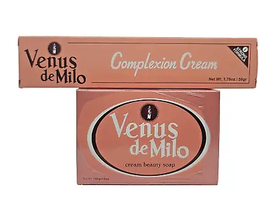 Venus De Milo Cream Beauty Soap 5oz & Complexion Cream 1.76oz Set • $14.99