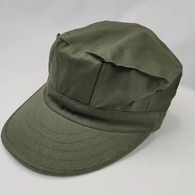 Military Style Cadet Cap Hat Green Size XL • $8.19