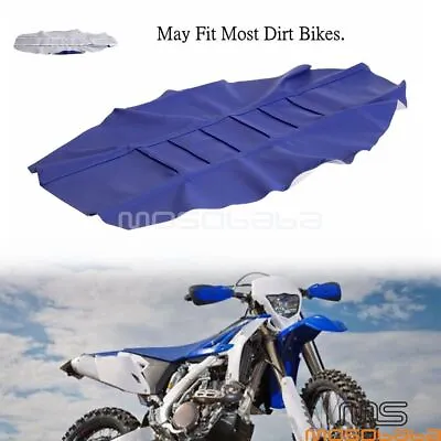 Off Road Gripper Seat Cover Universal For Yamaha WR YZ 250 F 450F 426 YZ125 Blue • $18.99