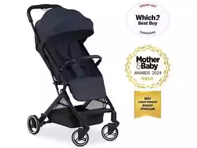 Hauck Pushchair Travel N Care Up To 25kg 5 Point Harness Lightweight Black. -H • £109.99