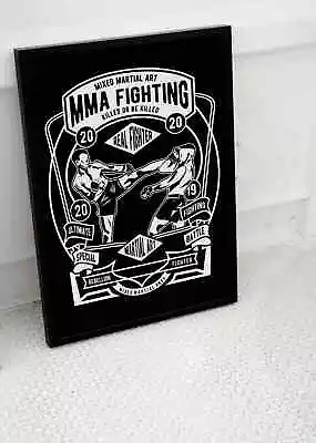Mma Mixed Arts Martial Muay Thai Boxing Poster  Print Sports Art A3 A4 Size • £8.95