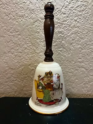 VTG Gorham Norman Rockwell  Love's Harmony  Collectible Bell 1978 LTD Retired • $4.24