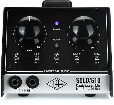 Universal Audio SOLO/610 Tube Desktop Microphone Preamp • $1199