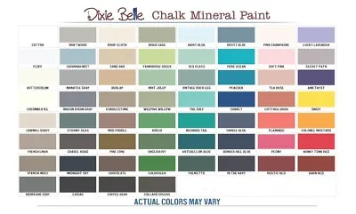 Dixie Belle Chalk Mineral Paint All Colors • $16.95