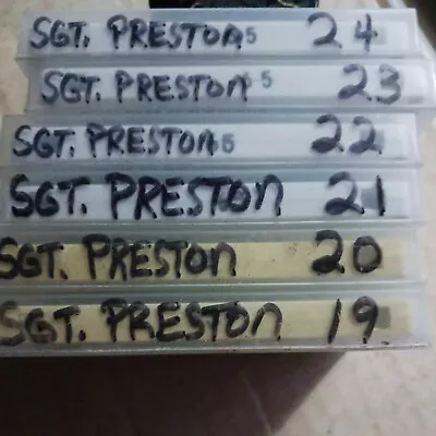 Classic Radio Programming Sgt. Preston On 6 Cassette Tapes Played1x&stored • $6.99