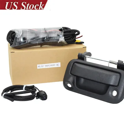 For Ford F150 F250 F350 04-14 Tailgate Handle Rear View Backup Camera CCD Set US • $39.99