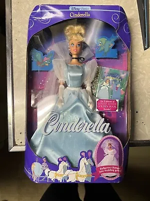 $20 • Buy Disney Classics Cinderella Barbie Doll Vintage 1991 Mattel #1624 NRFB