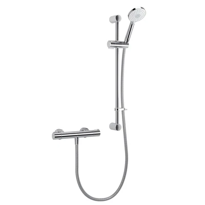 £85.51 • Buy Mira Eco EV Thermostatic Bar Mixer Shower Single Outlet Chrome Modern 2.1878.018